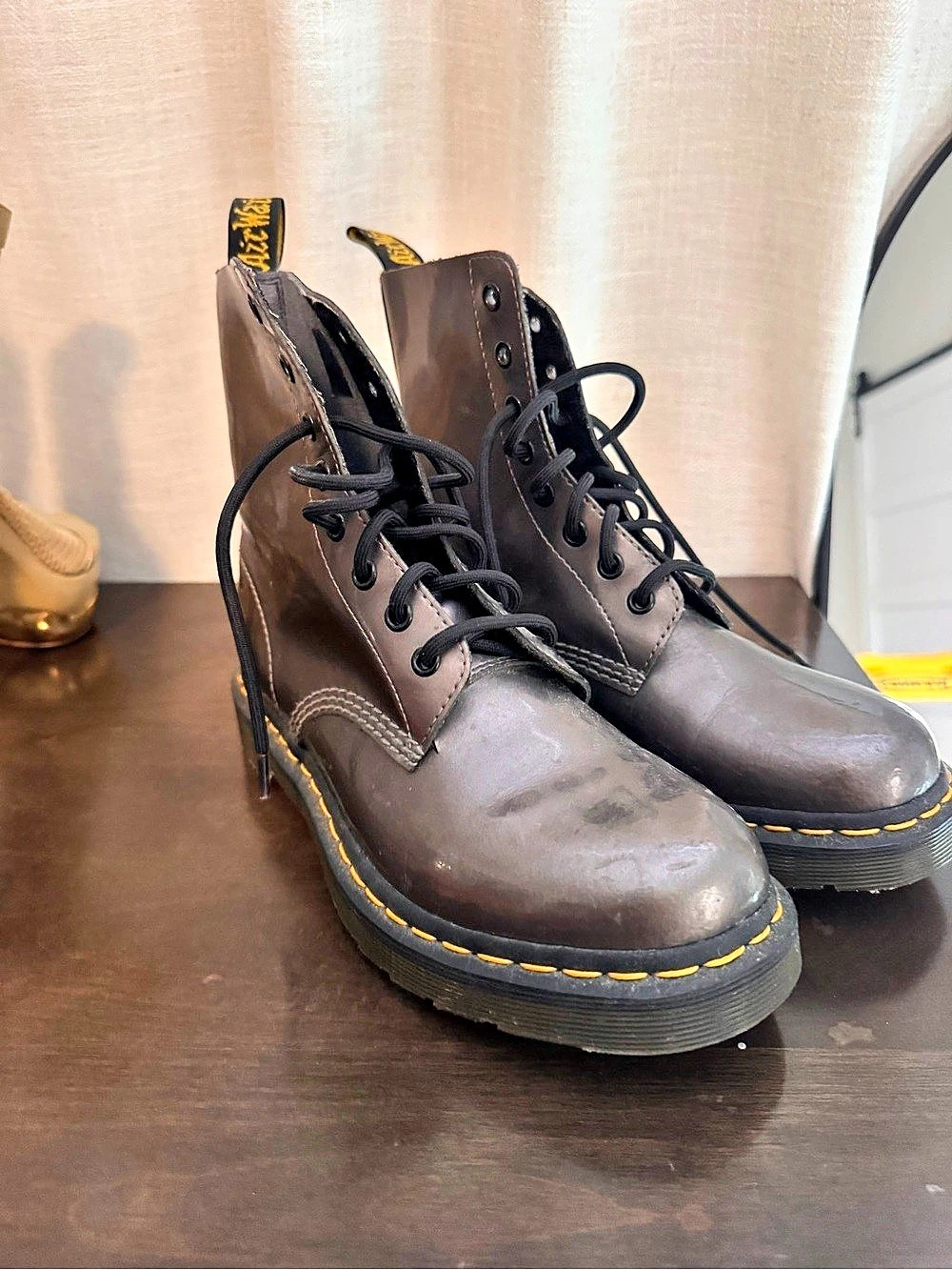 Dr. Martens 1460 Pascal Leather Combat Boots US 8